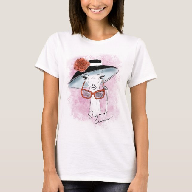 Drama Llama T-Shirt (Front)