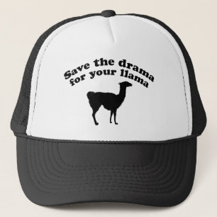 Drama Llama Trucker Hat
