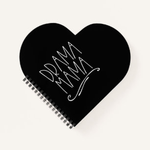 Drama Mama Acter Mum Parent Stage Acting Notebook