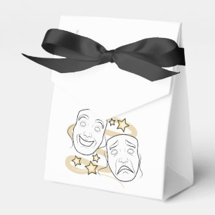 Drama Masks Comedy and Tragedy Favour Box