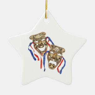 Drama Masks Ornament