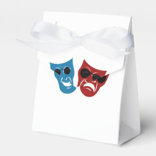 Drama Masks with Sunglasses Favour Box