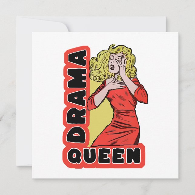 Drama Queen because everything excites me too much (Front)
