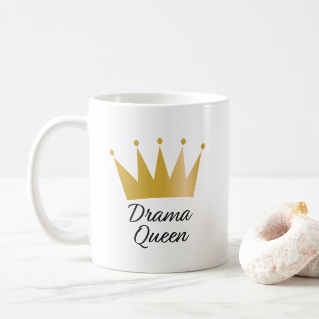 Drama Queen Coffee Mug (With Donut)