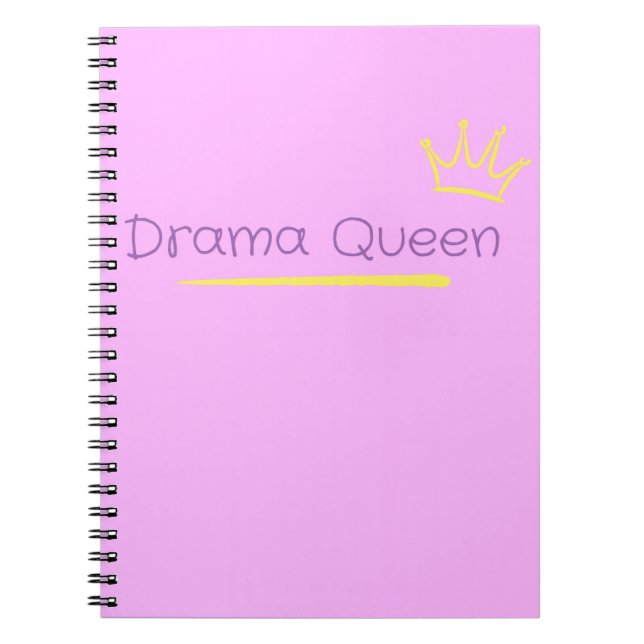Drama Queen Notebook (Front)