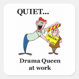 Drama Queen stickers