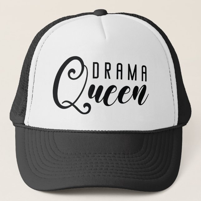 Drama Queen Trucker Hat (Front)