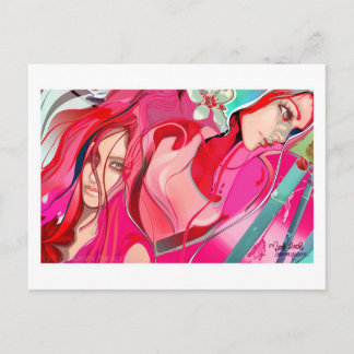 Drama Queens Postcard