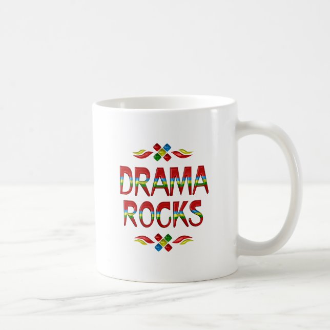 Drama Rocks Coffee Mug (Right)