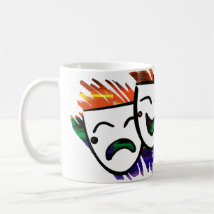 Drama: Splash of Colour Coffee Mug