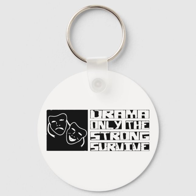 Drama Survive Key Ring (Front)