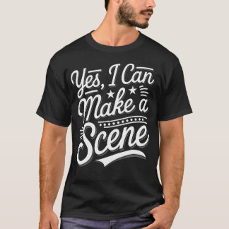 Drama Teacher Theatre Scene Choreographer Acting T T-Shirt