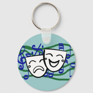 Drama: the Musical Key Ring