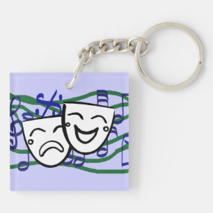 Drama: the Musical Key Ring