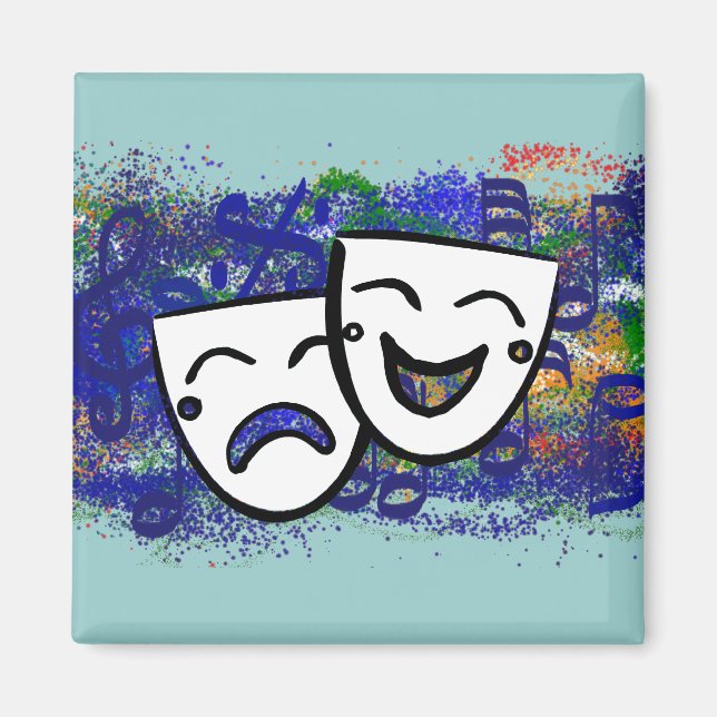 Drama: the Musical Splash Magnet (Front)