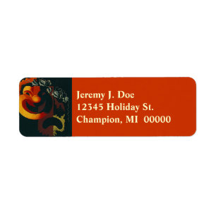 Drama Theatre Comedy Tragedy Masks address Labels