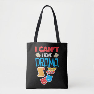 Drama Theatre Stage Actor Rehearsal Theater Tote Bag