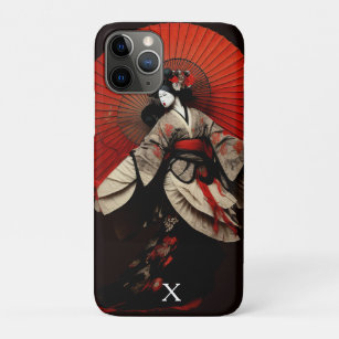 Dramatic Black and Red Kabuki Theatre  Case-Mate iPhone Case