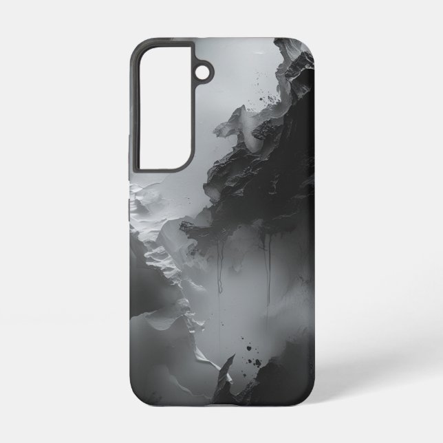 Dramatic Black and White Wallpaper Samsung Galaxy S22 Case (Back)