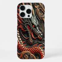 Dramatic Bold Red Dragon