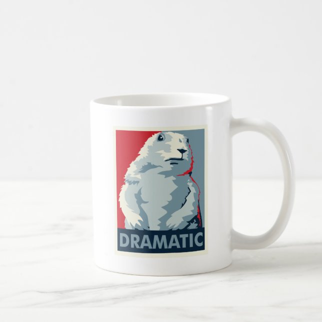 Dramatic Chipmunk Coffee Mug (Right)