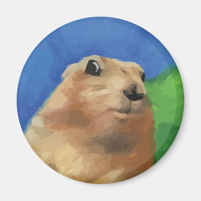 Dramatic Chipmunk Magnet (Front)