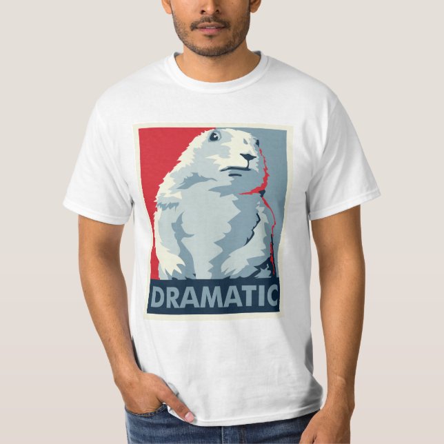 Dramatic Chipmunk T-Shirt (Front)