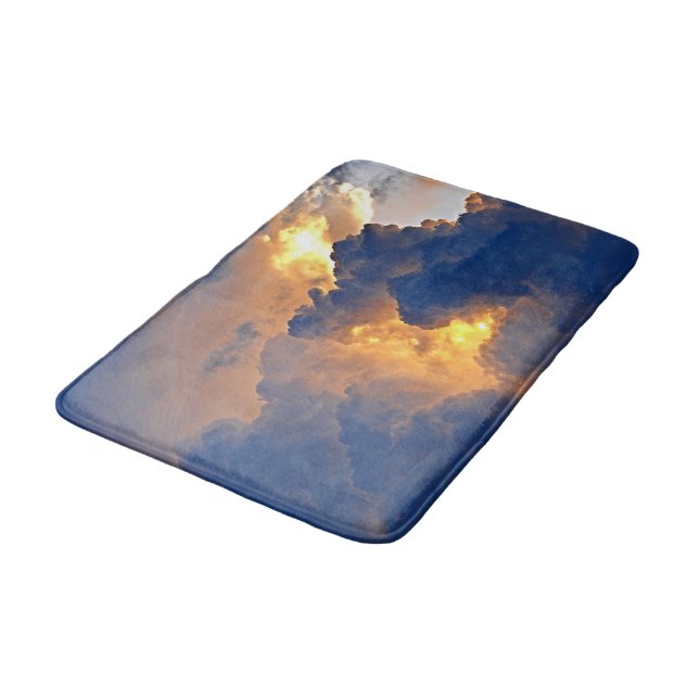 Dramatic Cloud Formation Bath Mat (Angled)