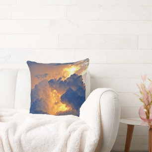 Dramatic Cloud Formation Cushion