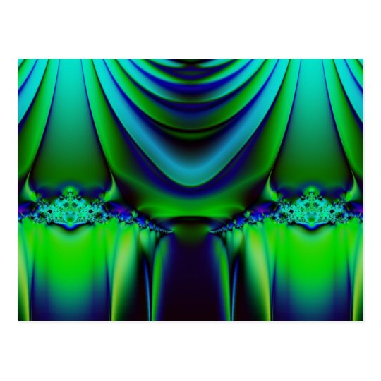 Dramatic Fractal Postcard