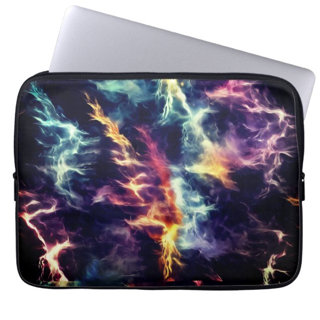 Dramatic Lightning  Laptop Sleeve (Front)