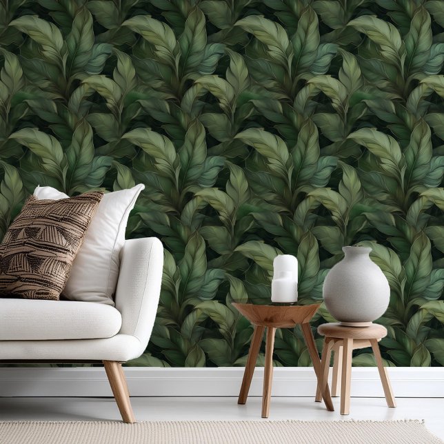 Dramatic Moody Foliage Green ID1051 Wallpaper (Creator Uploaded)