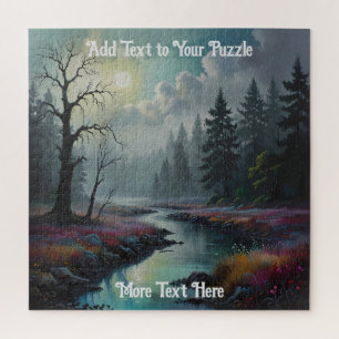 Dramatic Moody Landscape Jigsaw Puzzle