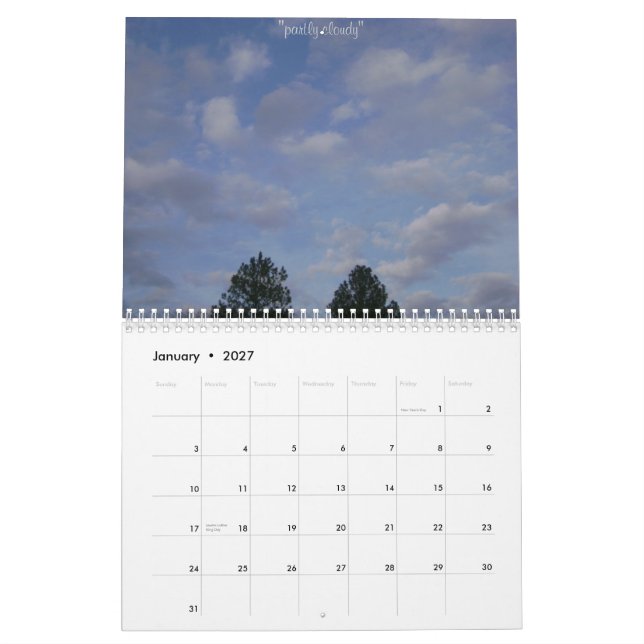 Dramatic Nature Calendar 2009 (Jan 2027)