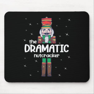 Dramatic Nutcracker Family Matching Funny Gift Paj Mouse Mat