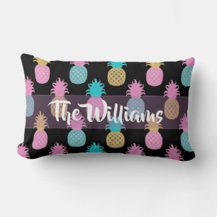 Dramatic Pineapples Lumbar Cushion
