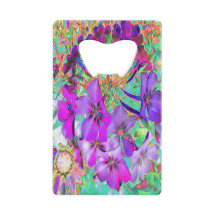 Dramatic Psychedelic Magenta and Purple Flowers