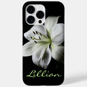 Dramatic Pure White Lily   Case-Mate iPhone 14 Pro Max Case