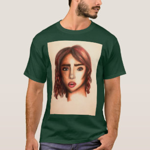 Dramatic Redhead Girl T-Shirt