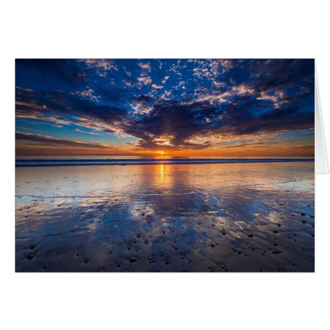 Dramatic seascape, sunset, CA (Front Horizontal)