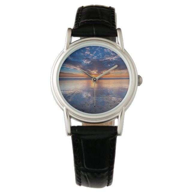 Dramatic seascape, sunset, CA Watch (Front)