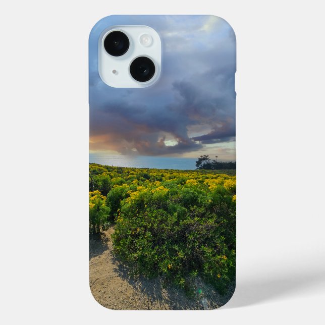 Dramatic Skies at Sunset at Point Dume Case-Mate iPhone Case (Back)