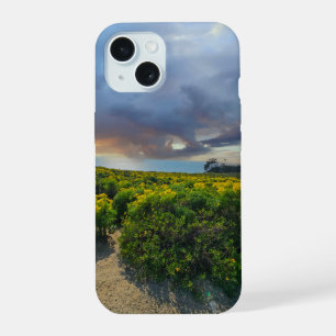 Dramatic Skies at Sunset at Point Dume iPhone 15 Case