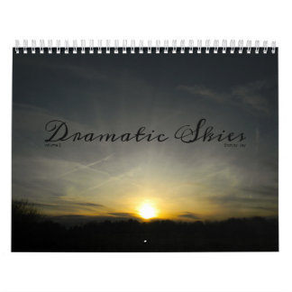 Dramatic Skies volume 2 Calendar