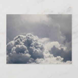 Dramatic Storm Clouds Sky Weather Photography Postcard