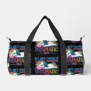 Dramatic Unicorn Duffle Bag