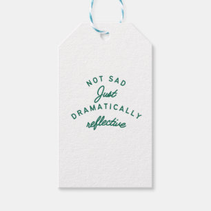 Dramatically Reflective Mood Gift Tags