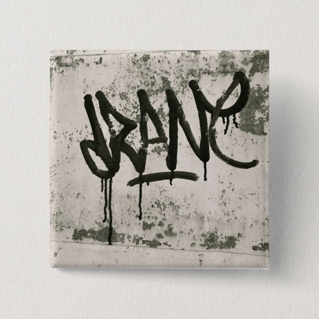 Drane 15 Cm Square Badge (Front)