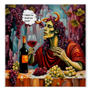 Drank too much poster