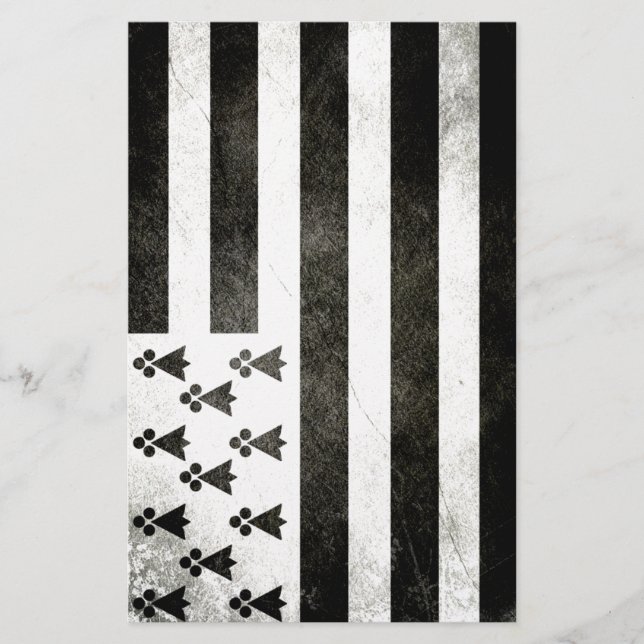 Drapeau Bretagne Vintage (Front)